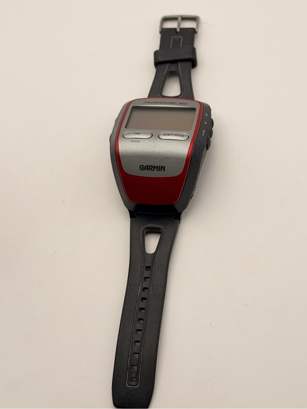 Garmin Forerunner 305, Red & Black, Parts, No Charger